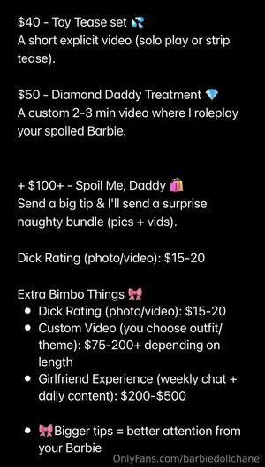 Barbiedollchanel OnlyFans Leaked Free Thumbnail Picture - #tRwvjBLcGz