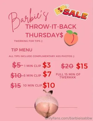 Barbieisabbw OnlyFans Leaked Free Thumbnail Picture - #AyxZCS5B3x