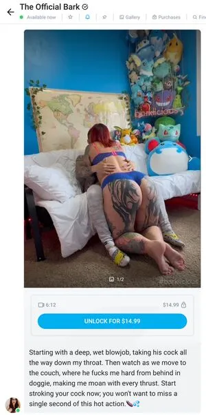 Barklicious OnlyFans Leaked Free Thumbnail Picture - #WVmMwpS3P6