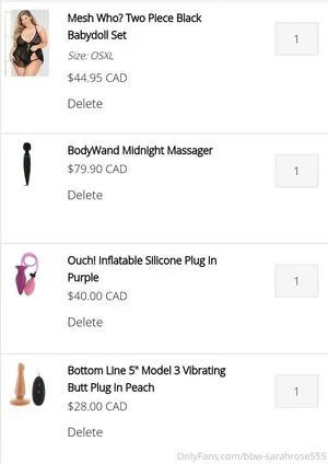 Bbw Sarahrose555 OnlyFans Leaked Free Thumbnail Picture - #BRZGKQ9BkS