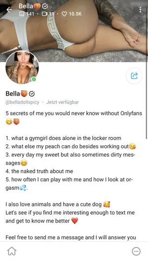 Bella OnlyFans Leaked Free Thumbnail Picture - #LSoJJvdaRZ