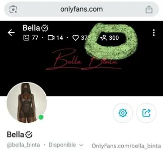 Bella Binta OnlyFans Leaked Free Thumbnail Picture - #tkh8RcVT76
