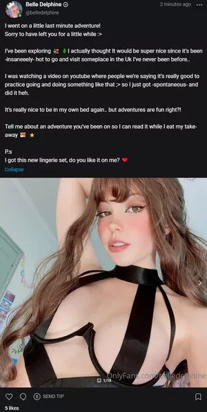 Belle Delphine OnlyFans Leaked Free Thumbnail Picture - #Jhg29VFQeb
