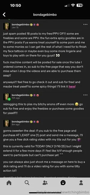 Bewitchingbimbo OnlyFans Leaked Free Thumbnail Picture - #XUmeljvTdt