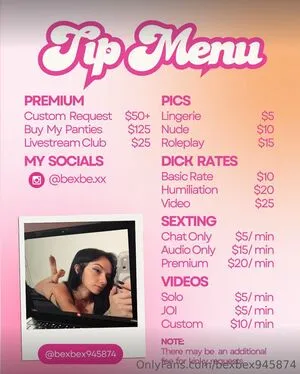 Bexbex945874 OnlyFans Leaked Free Thumbnail Picture - #W2j7VoDgnL