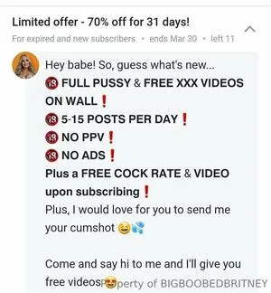 Bigboobedbritneyvip OnlyFans Leaked Free Thumbnail Picture - #kIsvCnWN6V