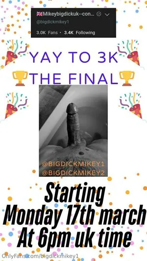 Bigdickmikey1 OnlyFans Leaked Free Thumbnail Picture - #uTR4z54imT