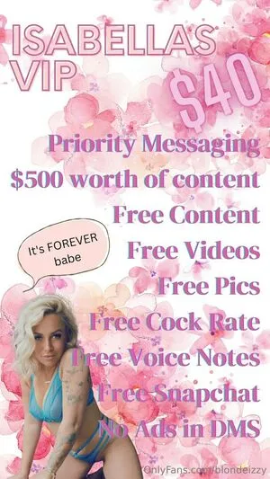 Blondeizzy OnlyFans Leaked Free Thumbnail Picture - #KmLzGud35L