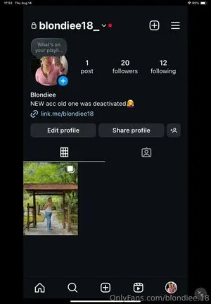 Blondiee OnlyFans Leaked Free Thumbnail Picture - #OU5xl6R7LL