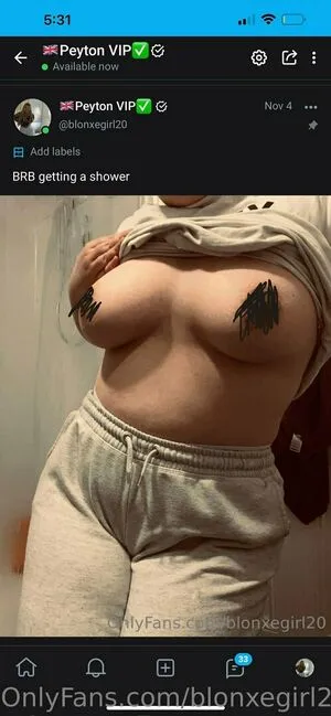 Blonxegirl20free OnlyFans Leaked Free Thumbnail Picture - #G13rk0O0dR