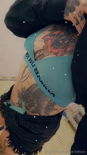 Blue Tattoos OnlyFans Leaked Free Thumbnail Picture - #Uw0DPQD038