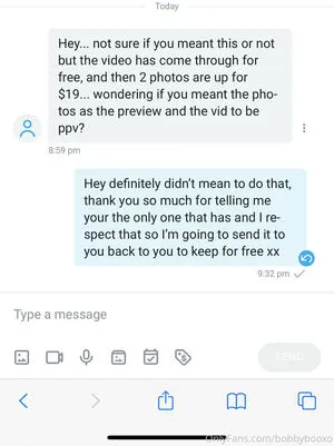 Bobbybooxo OnlyFans Leaked Free Thumbnail Picture - #041K7PJ2E8