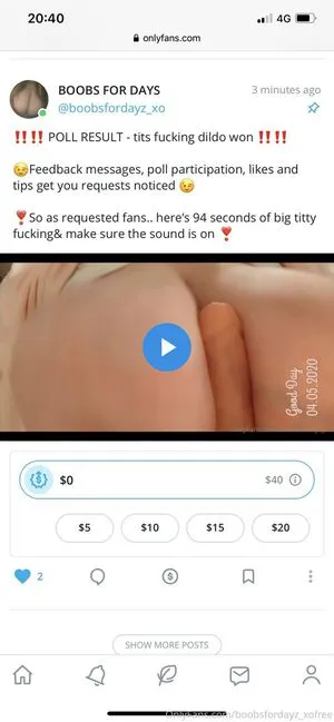 Boobsfordayz Xo2 OnlyFans Leaked Free Thumbnail Picture - #PjGLSig19A