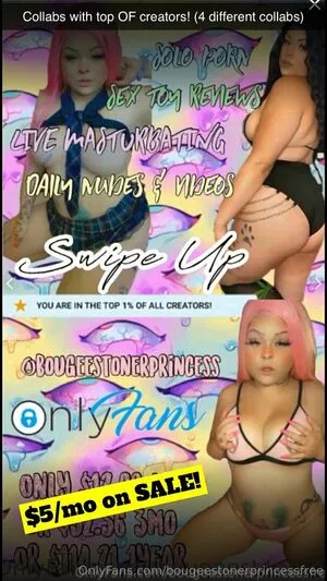 Bougeestonerprincessfree OnlyFans Leaked Free Thumbnail Picture - #Nh718FfdU3