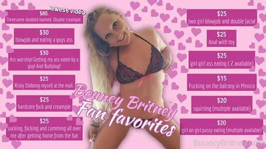 Bouncybritneyvip OnlyFans Leaked Free Thumbnail Picture - #iyAtRHDevI