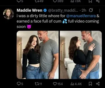 Bratty Maddie X OnlyFans Leaked Free Thumbnail Picture - #66PNmzGxx9