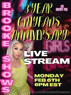 Brookeshowsxx OnlyFans Leaked Free Thumbnail Picture - #6FxKE5RipK