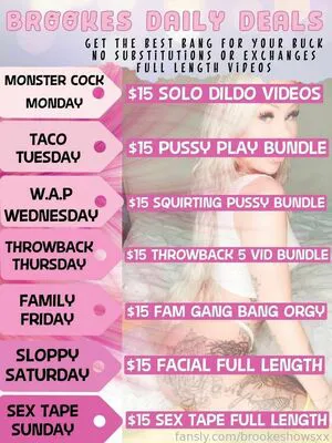 Brookeshowsxx OnlyFans Leaked Free Thumbnail Picture - #MKSyx2skuC