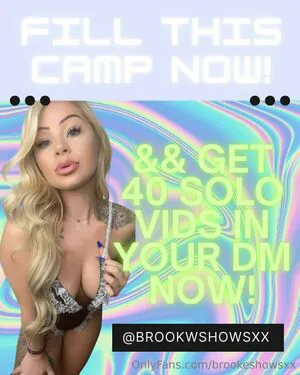 Brookeshowsxx OnlyFans Leaked Free Thumbnail Picture - #s3T64IssX8