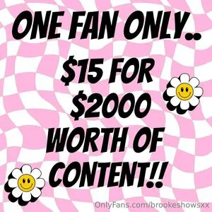 Brookeshowsxx OnlyFans Leaked Free Thumbnail Picture - #vVjhwqyw4c