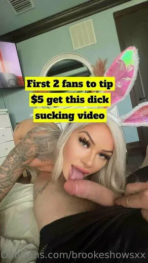 Brookeshowsxx OnlyFans Leaked Free Thumbnail Picture - #vipXq2sRiJ