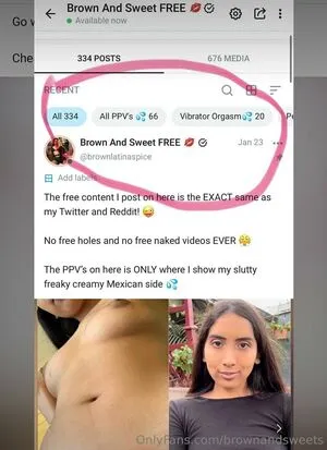 Brownandsweets OnlyFans Leaked Free Thumbnail Picture - #AXnA8ibbfU