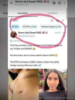 Brownandsweets OnlyFans Leaked Free Thumbnail Picture - #I9eiEKRSAq