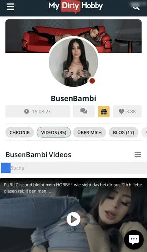 Busenbambi OnlyFans Leaked Free Thumbnail Picture - #ZTTzDBlIIj