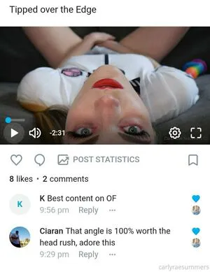 Carlyraesummers OnlyFans Leaked Free Thumbnail Picture - #C7spBCKPZX
