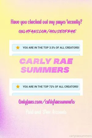 Carlyraesummers OnlyFans Leaked Free Thumbnail Picture - #IhPwbD5dEv