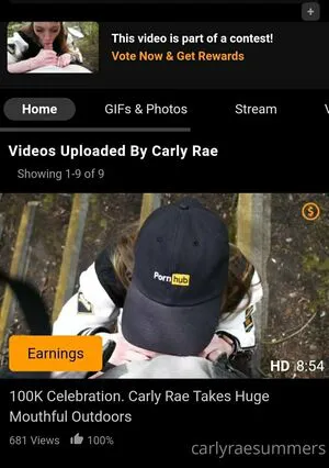 Carlyraesummers OnlyFans Leaked Free Thumbnail Picture - #KNw0c1CjCo