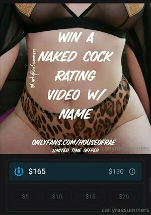 Carlyraesummers OnlyFans Leaked Free Thumbnail Picture - #SO3ssdWQHo
