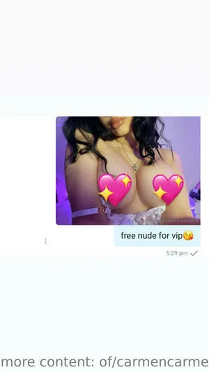 Carmencarmen69 OnlyFans Leaked Free Thumbnail Picture - #7DW66vzFKw