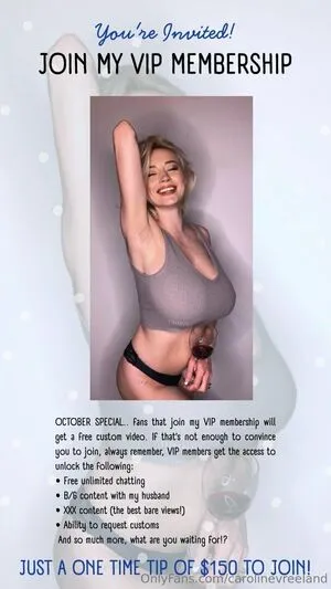 Carolinevreeland OnlyFans Leaked Free Thumbnail Picture - #zUEiDKMaMO