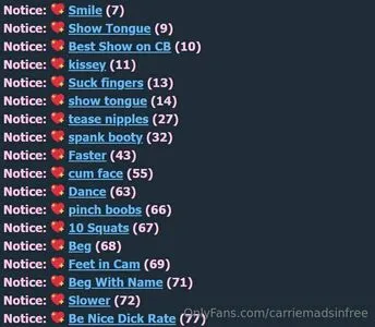 Carriemadsinfree OnlyFans Leaked Free Thumbnail Picture - #0iTcK1Rz46