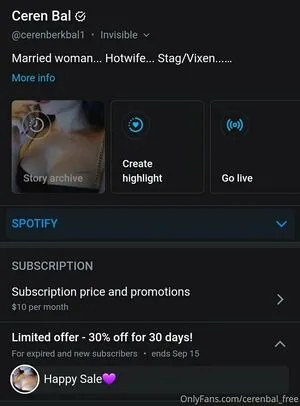 Cerenbal Free OnlyFans Leaked Free Thumbnail Picture - #aGvuHSG8LB