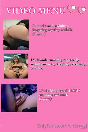 Ch3rrygf OnlyFans Leaked Free Thumbnail Picture - #KxjEvPi4q4