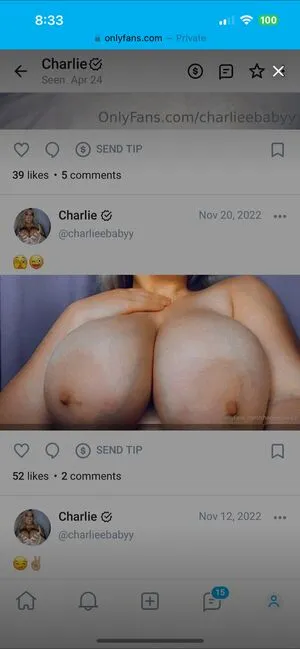 Charlieebabyy OnlyFans Leaked Free Thumbnail Picture - #kxFXgyO7es