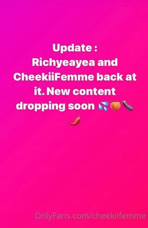 Cheekiifemme OnlyFans Leaked Free Thumbnail Picture - #cHSaHAPjPD