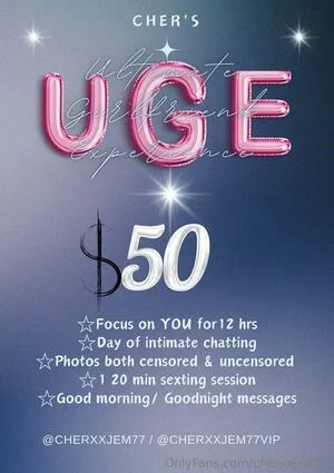 Cherxxjem77 OnlyFans Leaked Free Thumbnail Picture - #PnglrUSoYw