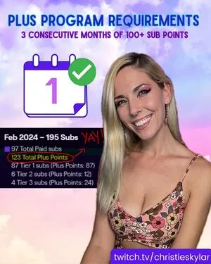 Christie Skylar OnlyFans Leaked Free Thumbnail Picture - #o5OQdo238Q