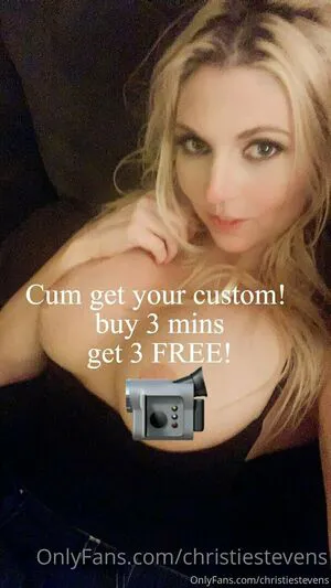 Christiestevens OnlyFans Leaked Free Thumbnail Picture - #JFhqE6MwdX