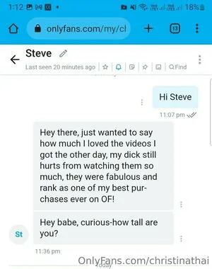 Christinathai OnlyFans Leaked Free Thumbnail Picture - #4kPEu3ZIai