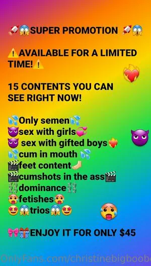Christinebigboobes OnlyFans Leaked Free Thumbnail Picture - #dK1LNI9jq3