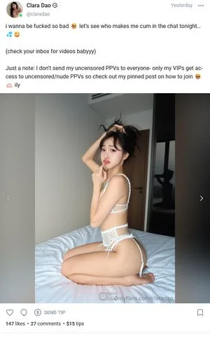 Clara Dao OnlyFans Leaked Free Thumbnail Picture - #5COkVBi6eG