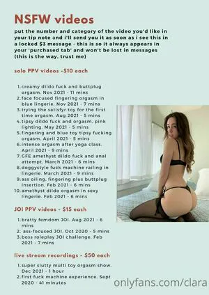 Clara OnlyFans Leaked Free Thumbnail Picture - #02UYAfzimm