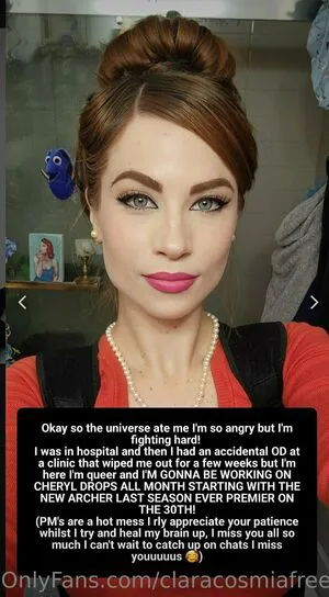 Claracosmiafree OnlyFans Leaked Free Thumbnail Picture - #8WWs64Vaxw