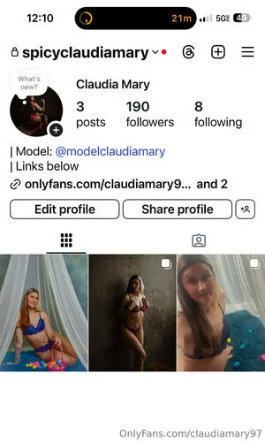 Claudiamary97 OnlyFans Leaked Free Thumbnail Picture - #XpzYypje5Z