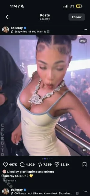 Coi Leray OnlyFans Leaked Free Thumbnail Picture - #lLjwQ0DwGn