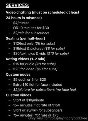 Cosplayingcryptid Free OnlyFans Leaked Free Thumbnail Picture - #ztRDT71wzL